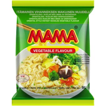 Лапша Mama с овощами 60 гр Лапша Mama с овощами 60 гр