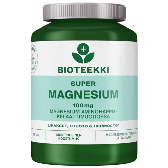Витамины с магнием SUPER MAGNESIUM 100 таблеток Bioteekin Витамины с магнием SUPER MAGNESIUM 100 таблеток Bioteekin
