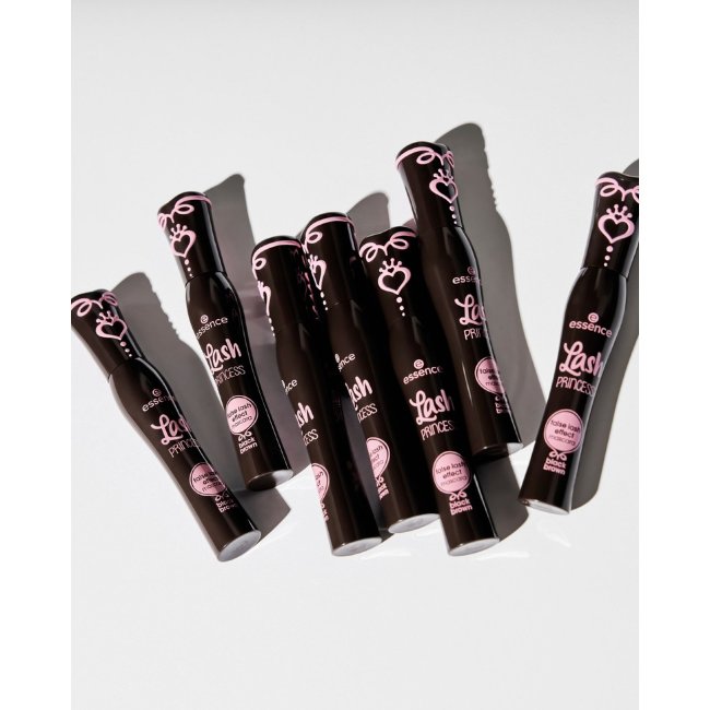 Тушь для ресниц essence Lash PRINCESS с эффектом накладных ресниц черно-коричневая 12 мл