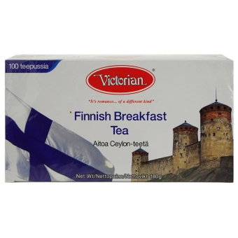 Чай чёрный цейлонский "Финский завтрак" Victorian Finnish Breakfast 100 шт Чай чёрный цейлонский "Финский завтрак" Victorian Finnish Breakfast 100 шт