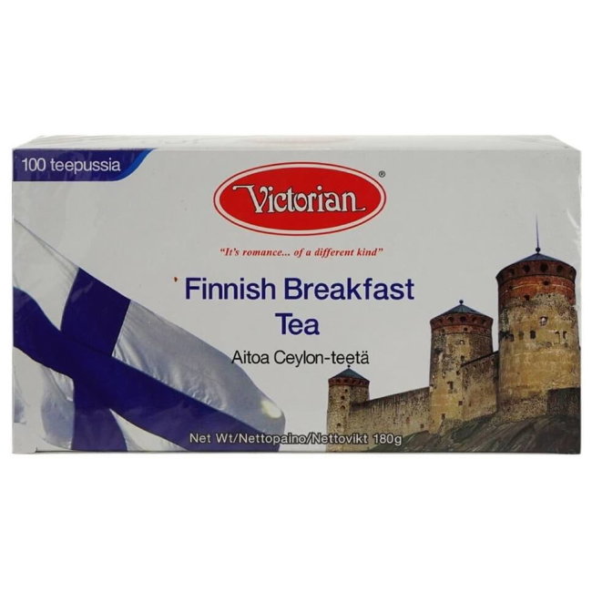 Чай чёрный цейлонский "Финский завтрак" Victorian Finnish Breakfast 100 шт