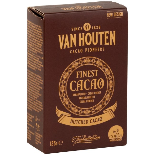 Какао без сахара 125 гр Van Houten