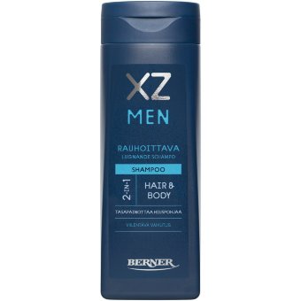 Шампунь XZ для мужчин успокаивающий rauhoittava 250мл