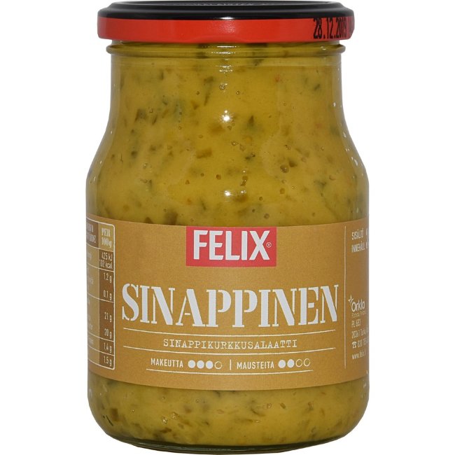Салат огуречный с горчицей Felix 390 гр