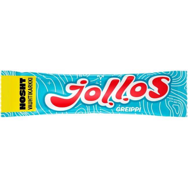 Энергетическая жевательная конфета Nosht Jollos Вкус грейпфрута 52 гр