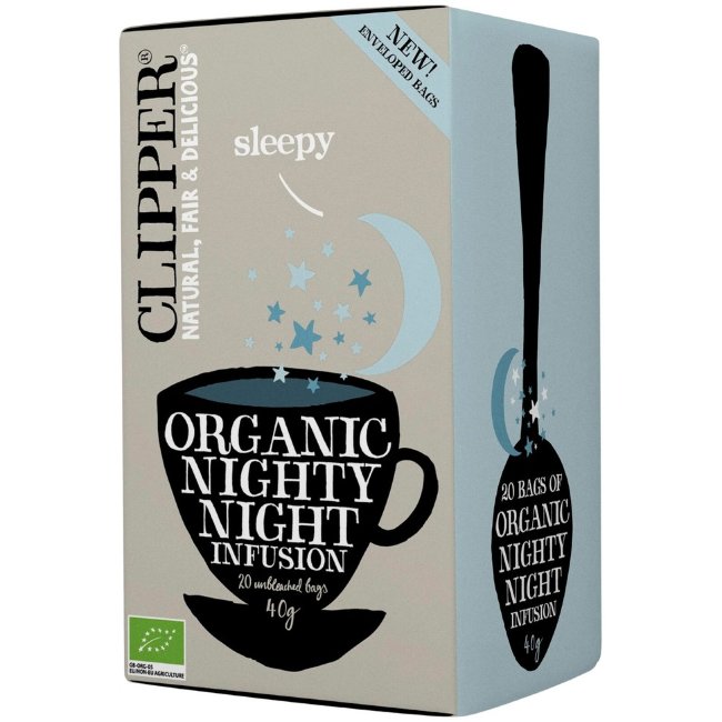 Чай успокаивающий Clipper Luomu Nighty Night 20пак