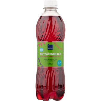 Безсахарный концентрат напитка со вкусом лесных ягод Rainbow 0,5 л