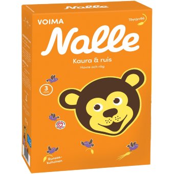 Овсяные и ржаные хлопья Nalle 750 гр