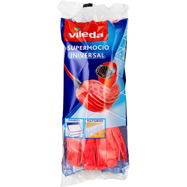 Сменная насадка для швабры Vileda SuperMocio Universal Сменная насадка для швабры Vileda SuperMocio Universal