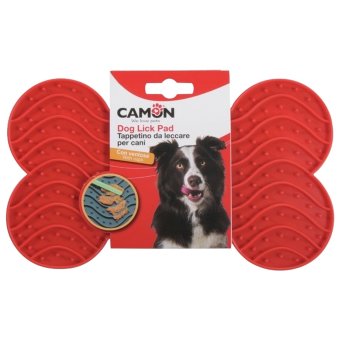 Коврик для лизания с присосками для влажного корма 22x13 см