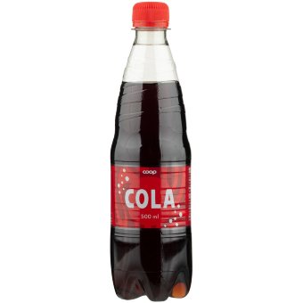 Газированный напиток Coop Cola 0,5 л