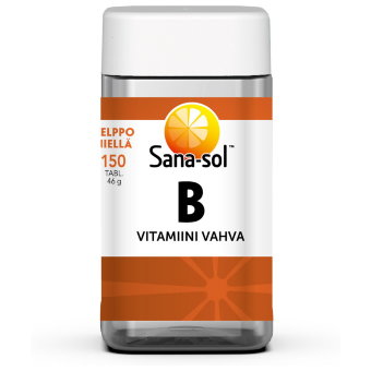 Витамин B Vitamiini Vahva B 150 таблеток Sana-Sol