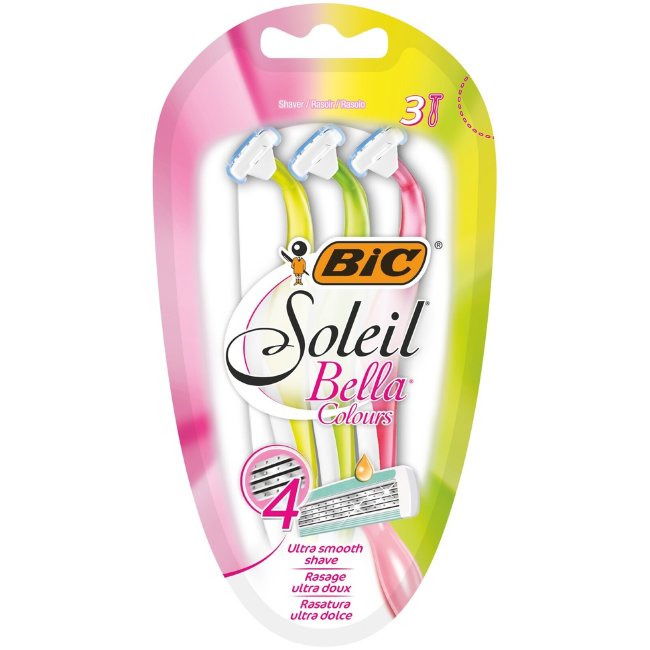 Бритвенные станки Bic Soleil Bella4 Colours 3 шт