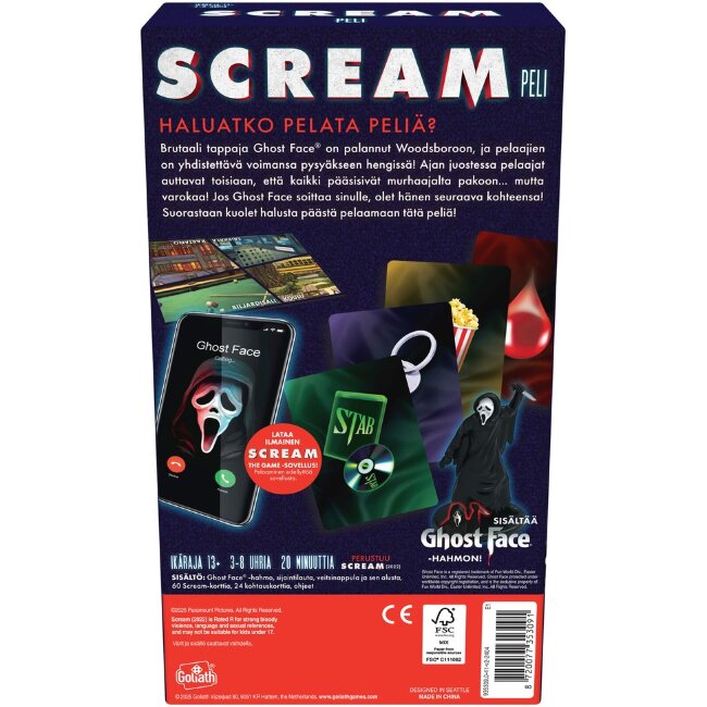 Настольная игра Scream-Peli