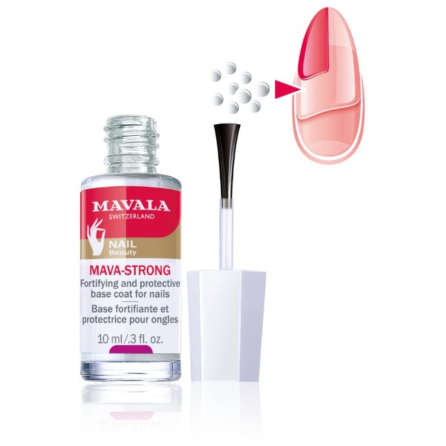 Покрытие-основа Mavala Mava-Strong 10 мл Покрытие-основа Mavala Mava-Strong 10 мл