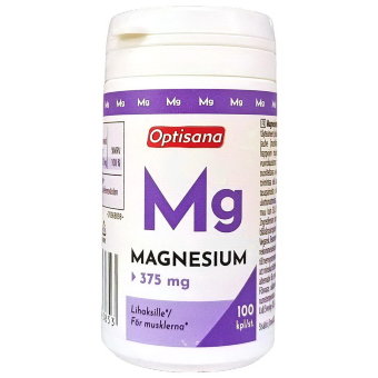 Магний OPTISANA MAGNESIUM 375мг 100 таб.