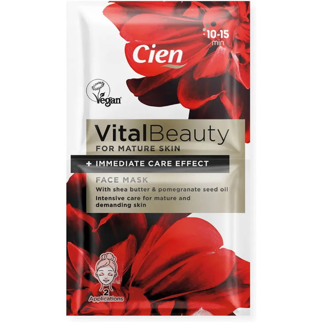 Маска для лица Cien Vital 2 шт
