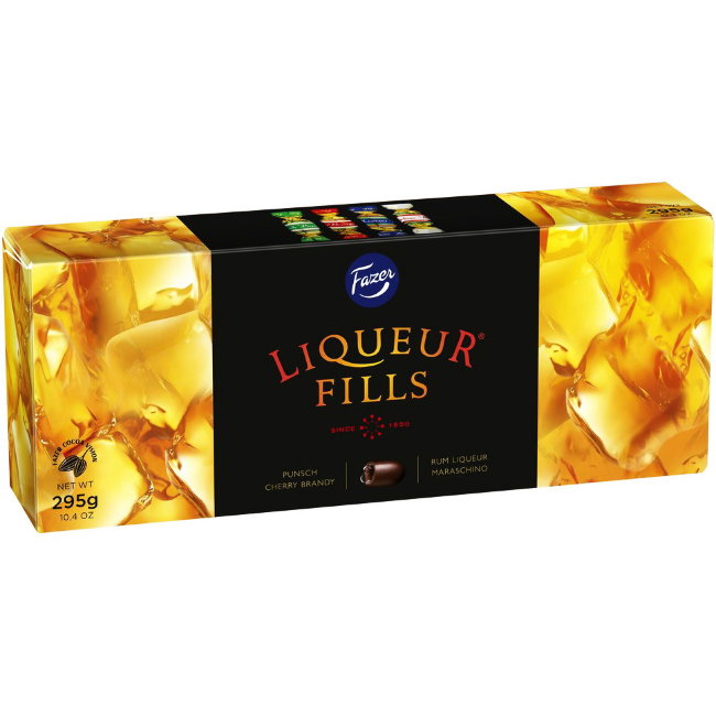 Шоколадные конфеты с ликером Fazer Liqueur Fills 295 гр