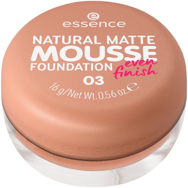Тональный мусс essence natural matte 03 16 гр