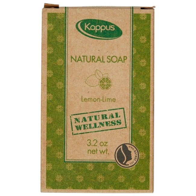 Органическое мыло Kappus с лаймом веганское 100 гр