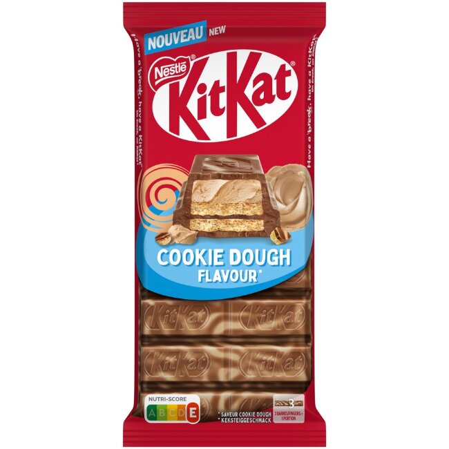 Вафельное печенье с начинкой из теста для печенья KitKat 99 гр