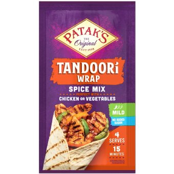 Приправа Patak's Tandoori Wrap 25 гр
