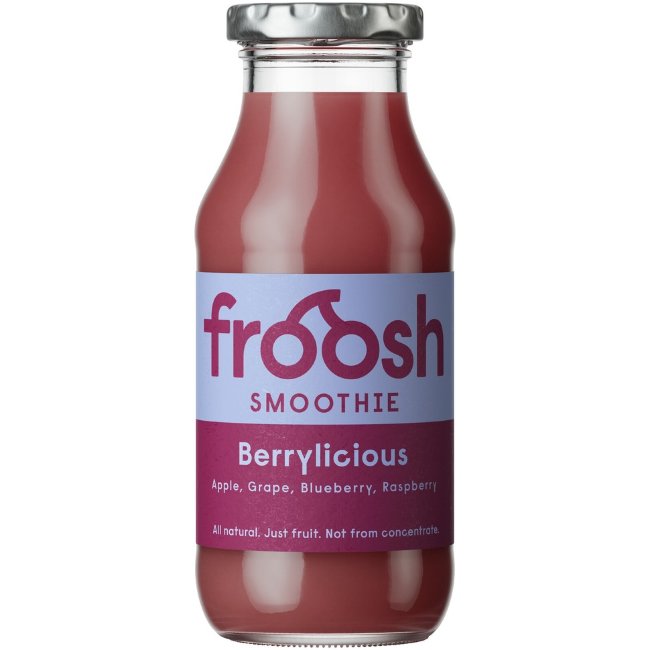 Фруктово-ягодный смузи Fazer Froosh 250 мл черника и малина