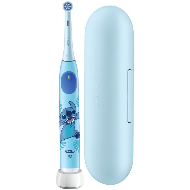 Электрическая зубная щетка Oral-B iO2 Kids 6+ Stitch + дорожный чехол Электрическая зубная щетка Oral-B iO2 Kids 6+ Stitch + дорожный чехол