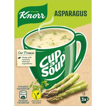 Суп-пюре с спаржей Knorr Cup a Soup (уп 3 шт) 36 гр Суп-пюре с спаржей Knorr Cup a Soup (уп 3 шт) 36 гр