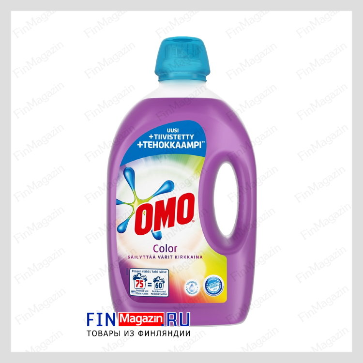 Гель для цветного белья Omo 3 л купить | Товары из Финляндии