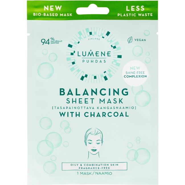 Тканевая маска Lumene PUHDAS для балансировки 1 шт