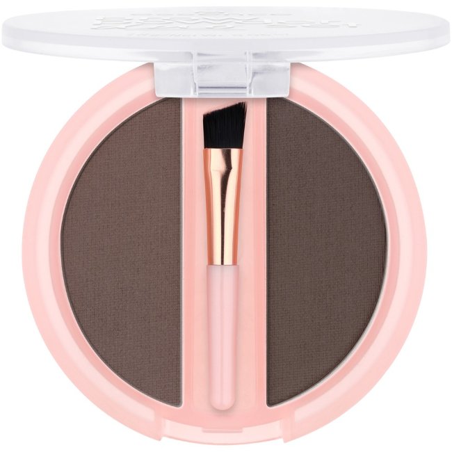 Набор пудровых теней для бровей essence 03 Dark 1.8 гр