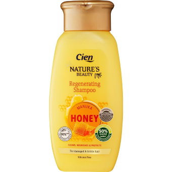 Шампунь регенерирующий "C мёдом манука" Cien NATURES Beauty 300 мл