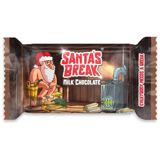 Молочный шоколад без лактозы Santa's Break 50 гр