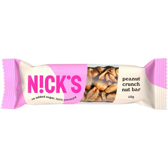 Ореховый батончик Nick's peanut crunch 40 гр