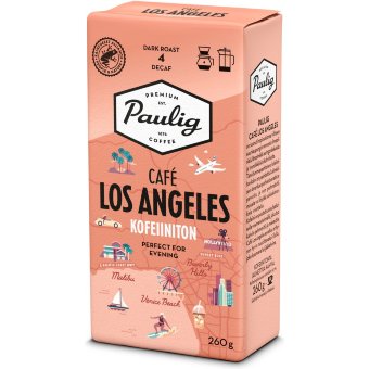 Безкофеиновый молотый фильтр-кофе Paulig Café Los Angeles 260 гр