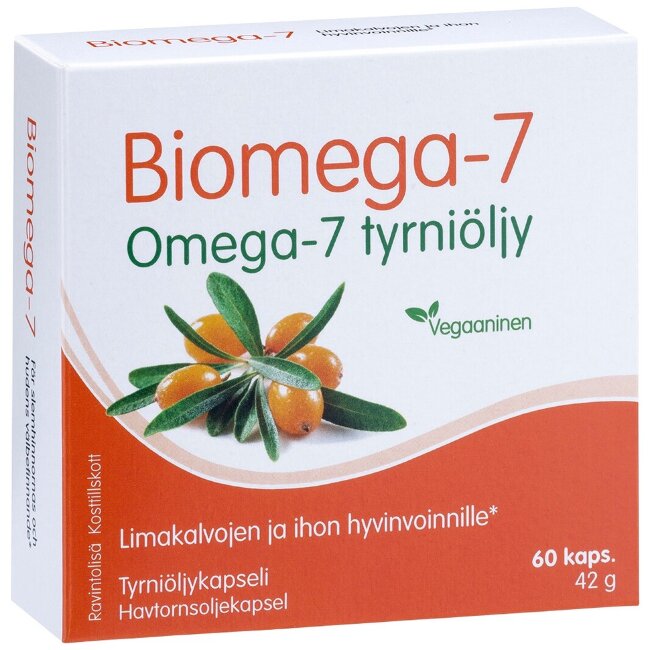 Капсулы с облепиховым маслом Biomega-7 60 шт Капсулы с облепиховым маслом Biomega-7 60 шт