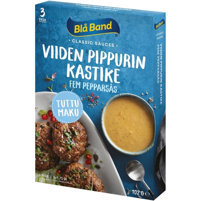 Безлактозный соус Blå Band Viiden Pippurin (уп 3 шт) 48 гр