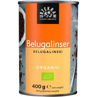 Готовая к употреблению органическая чечевица Belugalinssi 400 гр