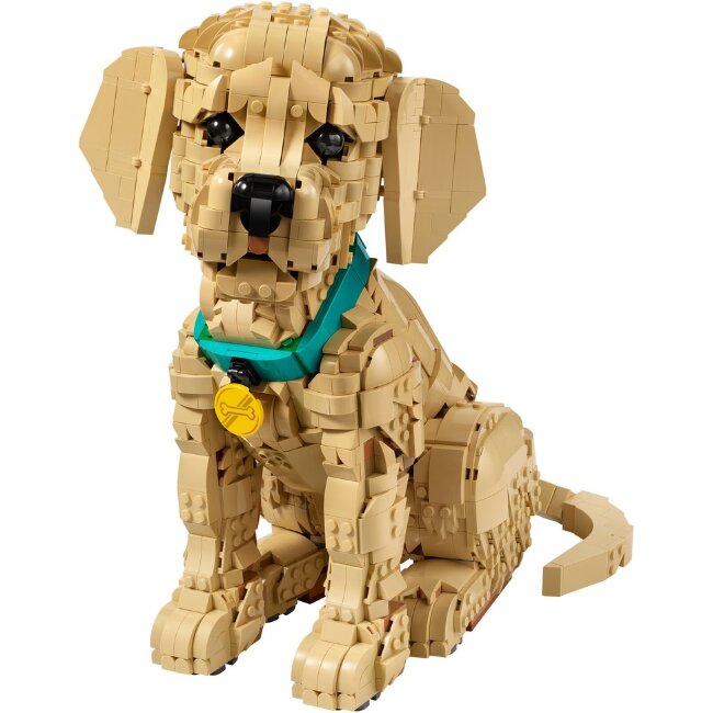 Конструктор LEGO® Icons 11384 щенок золотистого ретривера