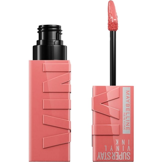 Жидкая губная помада Maybelline New York Superstay Vinyl Ink 4,2 мл оттенок 100 Charmed