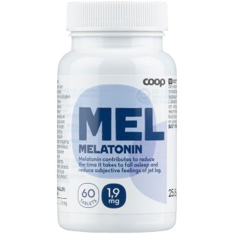 Мелатонин для сна Coop 1,9 мг 60 табл