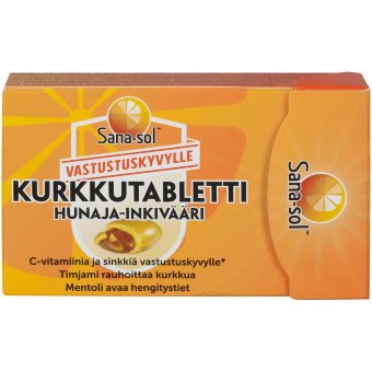 Леденцы для горла с цинком, имбирём, мёдом и травами Sana-sol 16 шт/48г