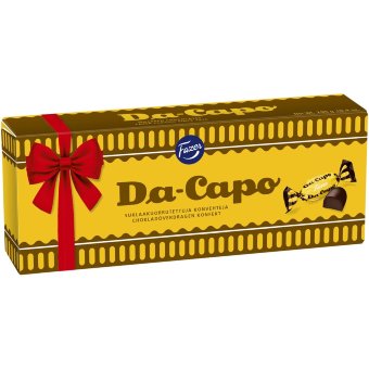 Конфеты из темного шоколада со вкусом рома Fazer Da-Capo 295 гр