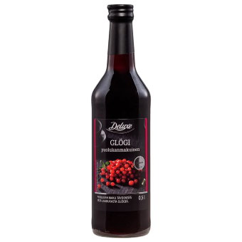 Безалкогольный брусничный глинтвейн Deluxe 500 мл