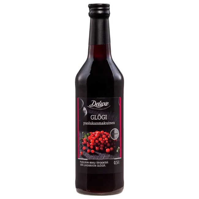 Безалкогольный брусничный глинтвейн Deluxe 500 мл Безалкогольный брусничный глинтвейн Deluxe 500 мл