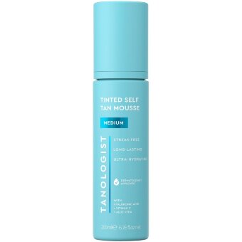 Авто-загар Tanologist Tinted Self Tan Mousse - Средний - пенка для автозагара 200 мл