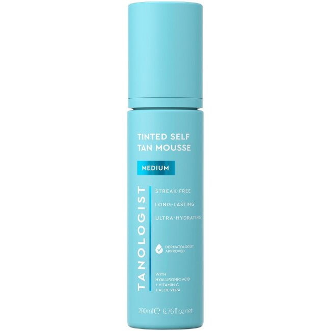 Авто-загар Tanologist Tinted Self Tan Mousse - Средний - пенка для автозагара 200 мл Авто-загар Tanologist Tinted Self Tan Mousse - Средний - пенка для автозагара 200 мл