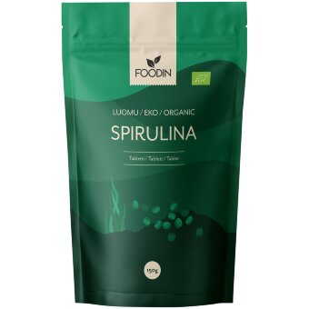 Таблетки со спирулиной Foodin органические 150 гр Таблетки со спирулиной Foodin органические 150 гр