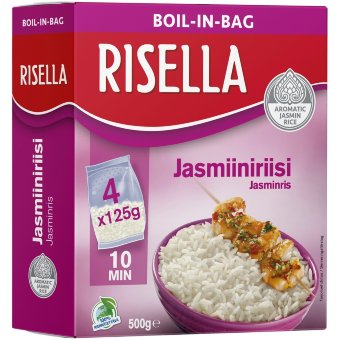 Жасминовый рис Risella в варочных пакетах (уп 4 шт) 500 гр